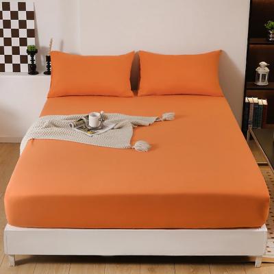 Pocket Polyester Bed Cover Sol...